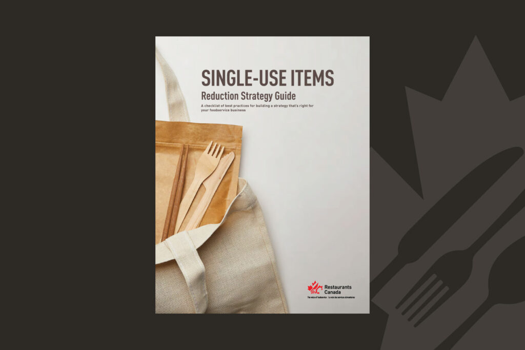 The Following Are Considered Single Use Items Except Single-Use Items Reduction Strategy Guide - Restaurants Canada