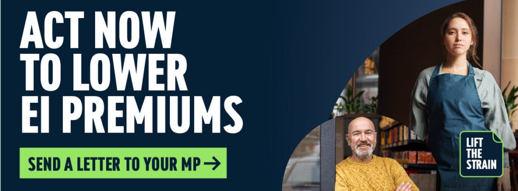 Act Now to lower EI Premiums
